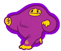 Walking Glow Sticker by Abominable Toys