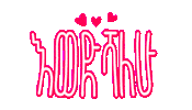Yikunea love i love you ily ethiopia Sticker