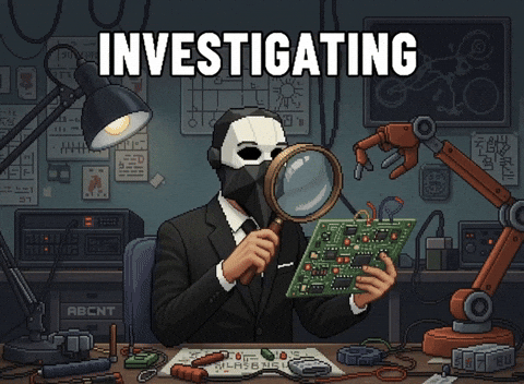 Research Looking GIF by ABCNT