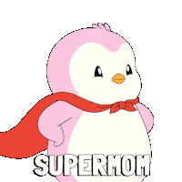 Mothers Day Girl Sticker by Pudgy Penguins