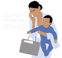 Work From Home Girl Power Sticker by No7