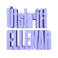 Ellen Erlingur Sticker by Vaka hagsmunafélag stúdenta