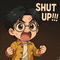 No More Shut Up GIF by Persona