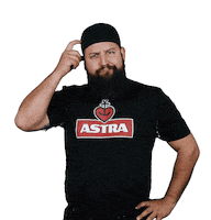 serious thinking Sticker by Jorge B.