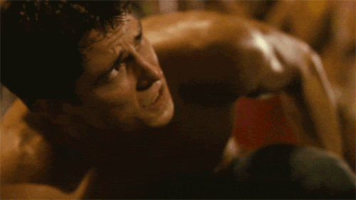 never back down GIF