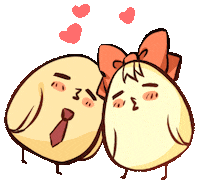 In Love Kiss Sticker by re:ON Comics