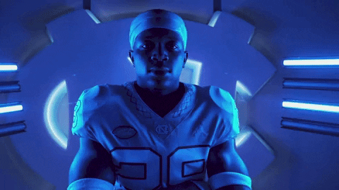 North Carolina Football GIF by UNC Tar Heels
