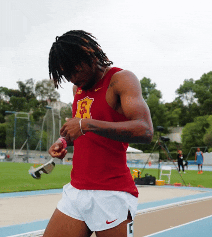 Track Field GIF by USC Trojans