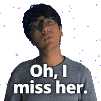 I Miss Her Want Sticker