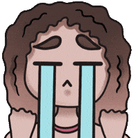 Sad Art GIF by Kyawaii