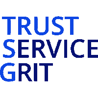 Service Trust Sticker by The Select Group