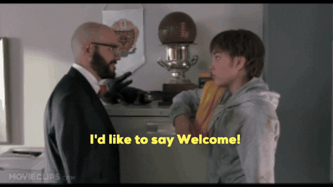 laurafinell giphygifmaker welcome shes the man GIF