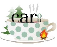 Winter Fall Sticker by carou - the secondhand concept