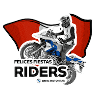 Inchcapeperu bmw motorrad motorrad perú bmw motorrad perú fiestas patrias motorrad Sticker