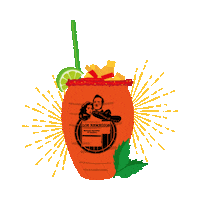 Tequila Cantarito Sticker by El Rincon de los Remedios