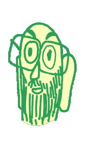 face Sticker by Noam Sussman
