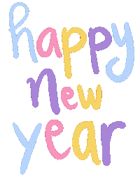 Happy New Year Sticker