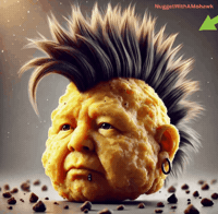 Funny Face Nugget GIF