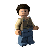 Princess Leia Lego Sticker by Star Wars