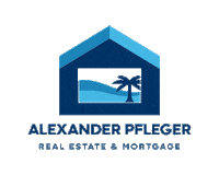 alexanderpfl blue real estate house ocean Sticker