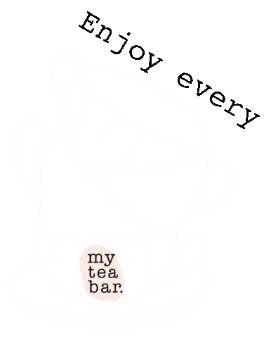myteabar giphyupload tea myteabar my tea bar Sticker