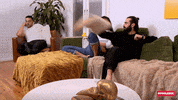 Watching Tv Annoying Friend GIF by Gogglebox Australia