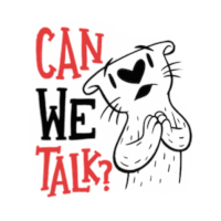 Can We Talk Sticker by imoji