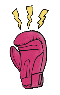 luciegautier fight fun kick boxe Sticker
