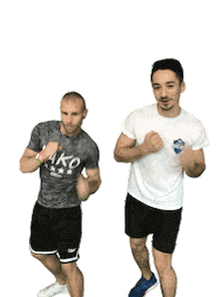 Boxing Combat Sticker by L'Orange Bleue