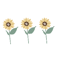 Summer 花 Sticker