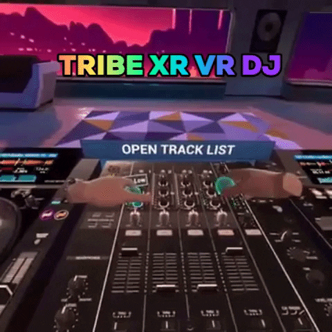 tribexr music party dj vr GIF