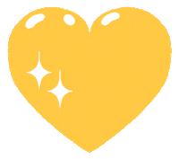 XULA1925 love heart like sparkle Sticker