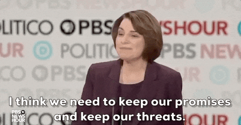 Democratic Debate GIF by GIPHY News