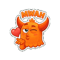 Good Vibes Love Sticker by Momo & Tulus