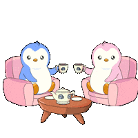 Good Morning Love Sticker by Pudgy Penguins