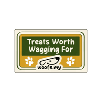 woofsmy doglover dogtreats woofs dogsnacks Sticker