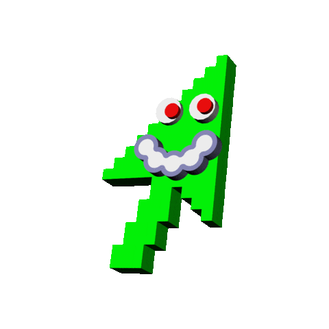 3D Arrow Sticker by LWZ