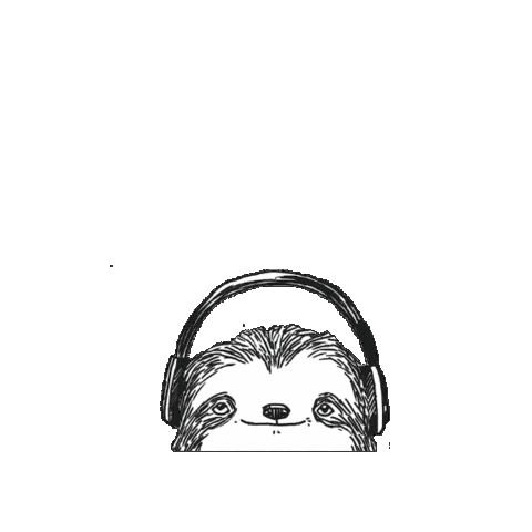 Jimbobart giphygifmaker music illustration animal Sticker