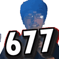 Number Sticker