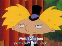 hey arnold nick splat GIF
