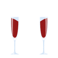 New Years Party Sticker by Belvoir Lemonades & Cordials