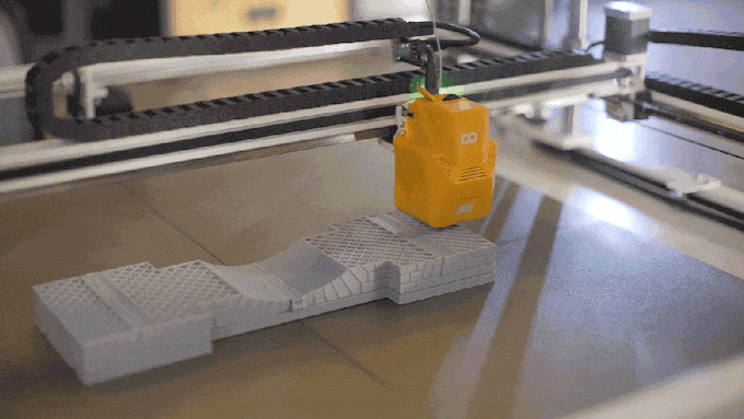 bkmnsk giphyupload 3d printer elegoo orangestorm giga GIF