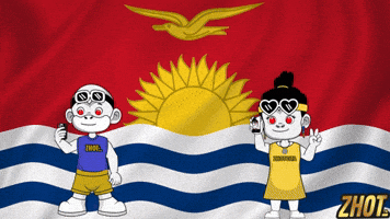 South Pacific Flag GIF by Zhotcita