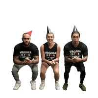 Happy Birthday Fitness Sticker by BlackoutDMV