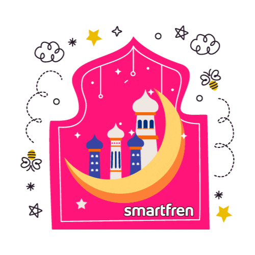 Berbuka Masjid Sticker by Smartfren