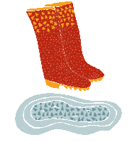 Boots Magyargif Sticker by Livia Farkas @ urban:eve