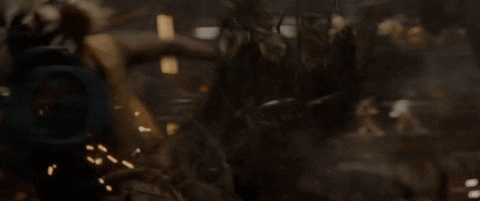 rocket scene groot havent mayhemi GIF