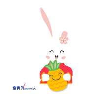 Rabbit Ong Sticker by Nirvana Asia