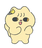 Excited Dance Sticker by Snooze Kittens