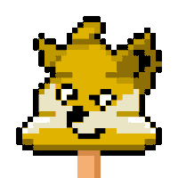 Pixel Illustration Sticker by Poopies.io